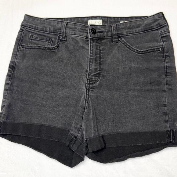 Pants - Black high waist shorts